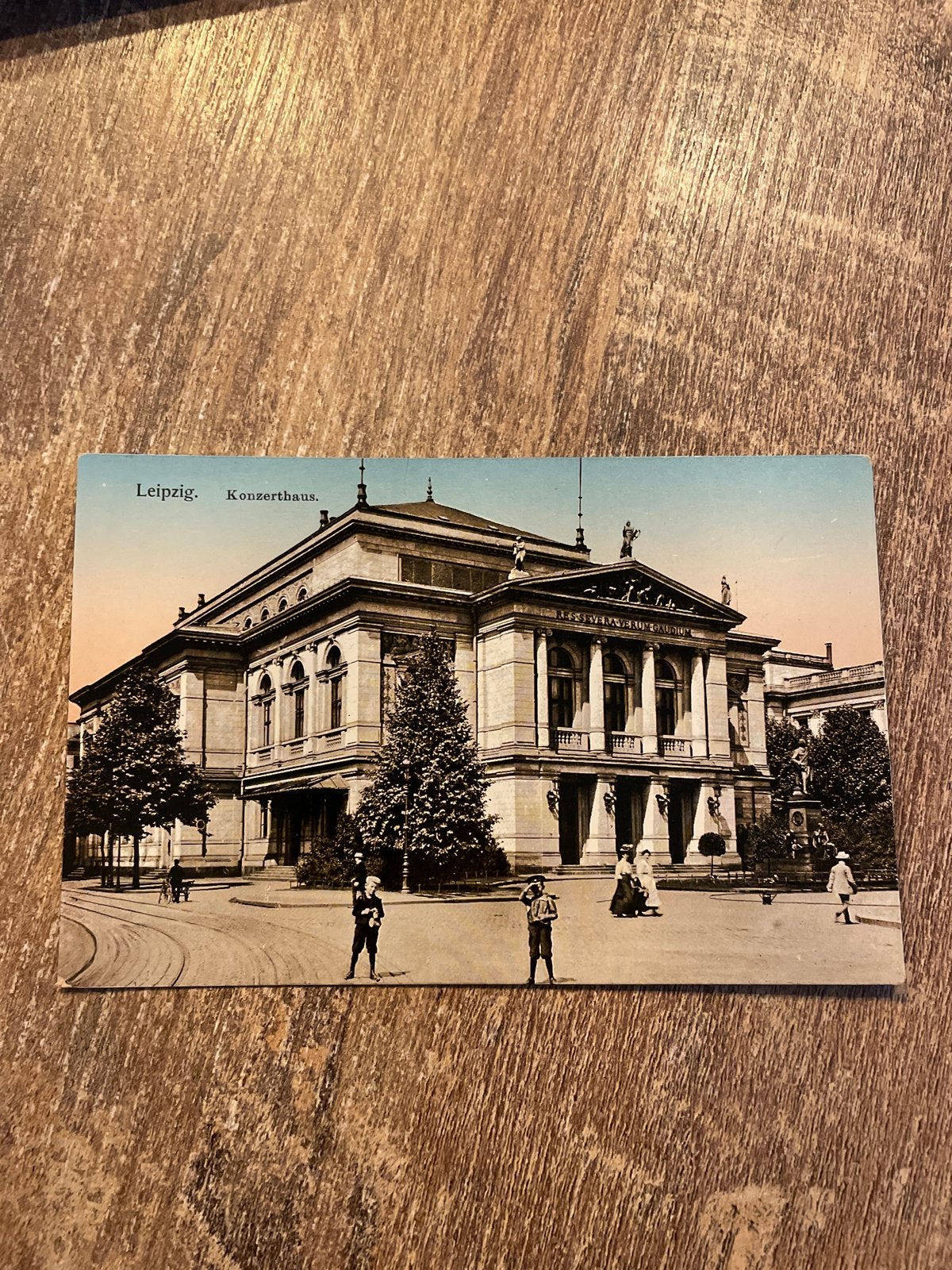 Oude Ansichtkaart Leipzig Konzerthaus - Voor 1920, Ophalen of Verzenden, Ongelopen, Duitsland