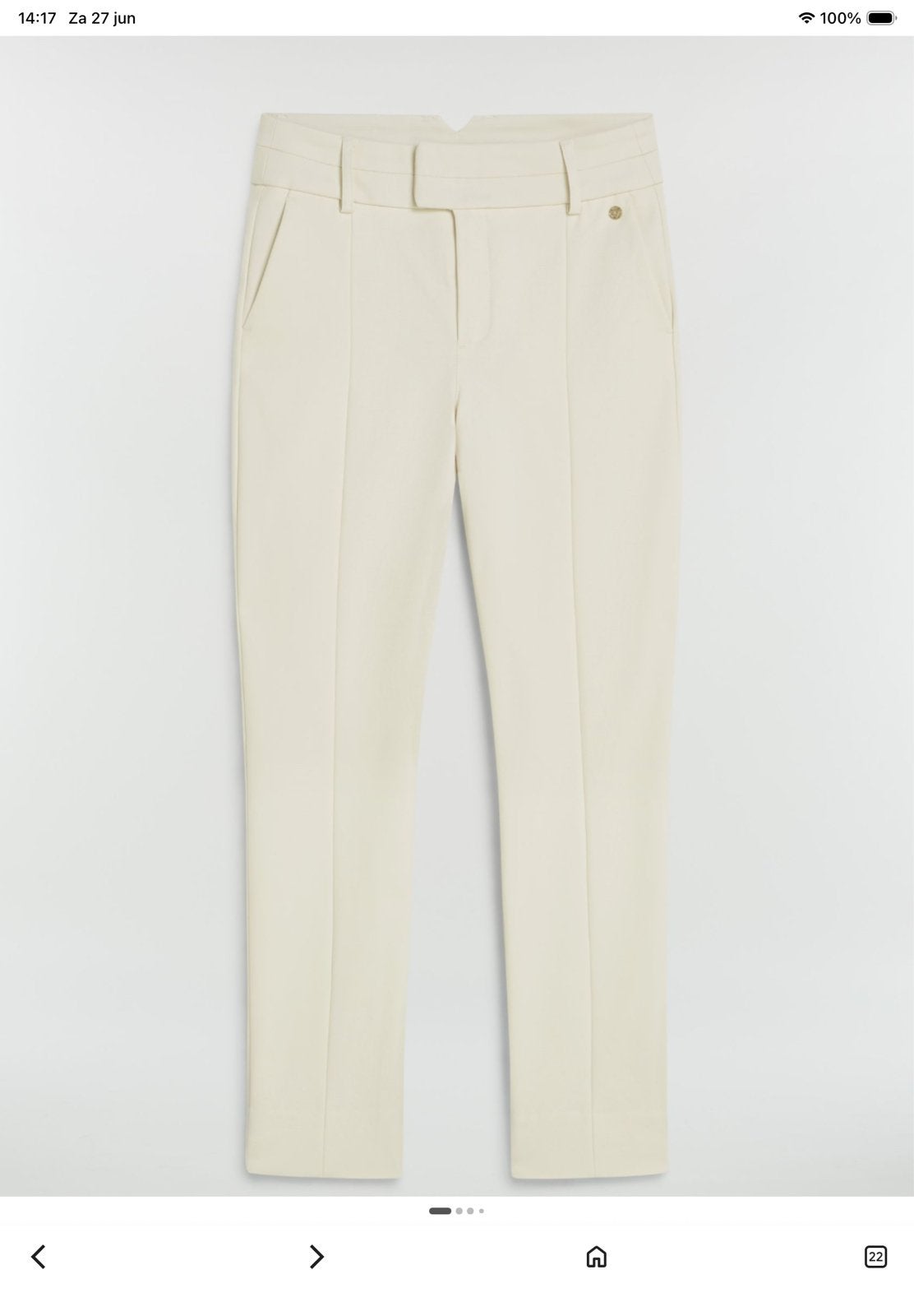 JOSH V Nieuwe beige pantalon, maat xl, Beige, Maat 42/44 (L), Ophalen of Verzenden, Zo goed als nieuw