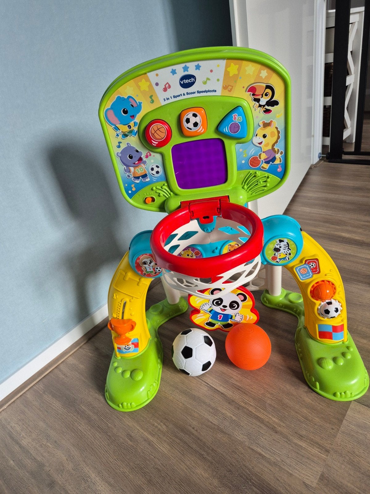 vtech 3 in 1 sport en scoor speelplaats, Ophalen, Gebruikt, 6 maanden tot 2 jaar