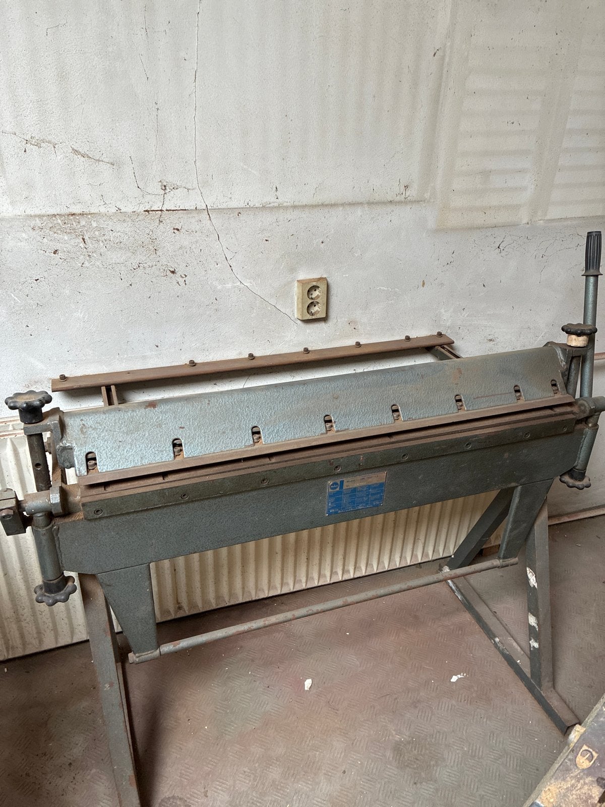 Mubea UBL 1050/1,2 Kantbank - Metaalzetbank, Ophalen, Gebruikt