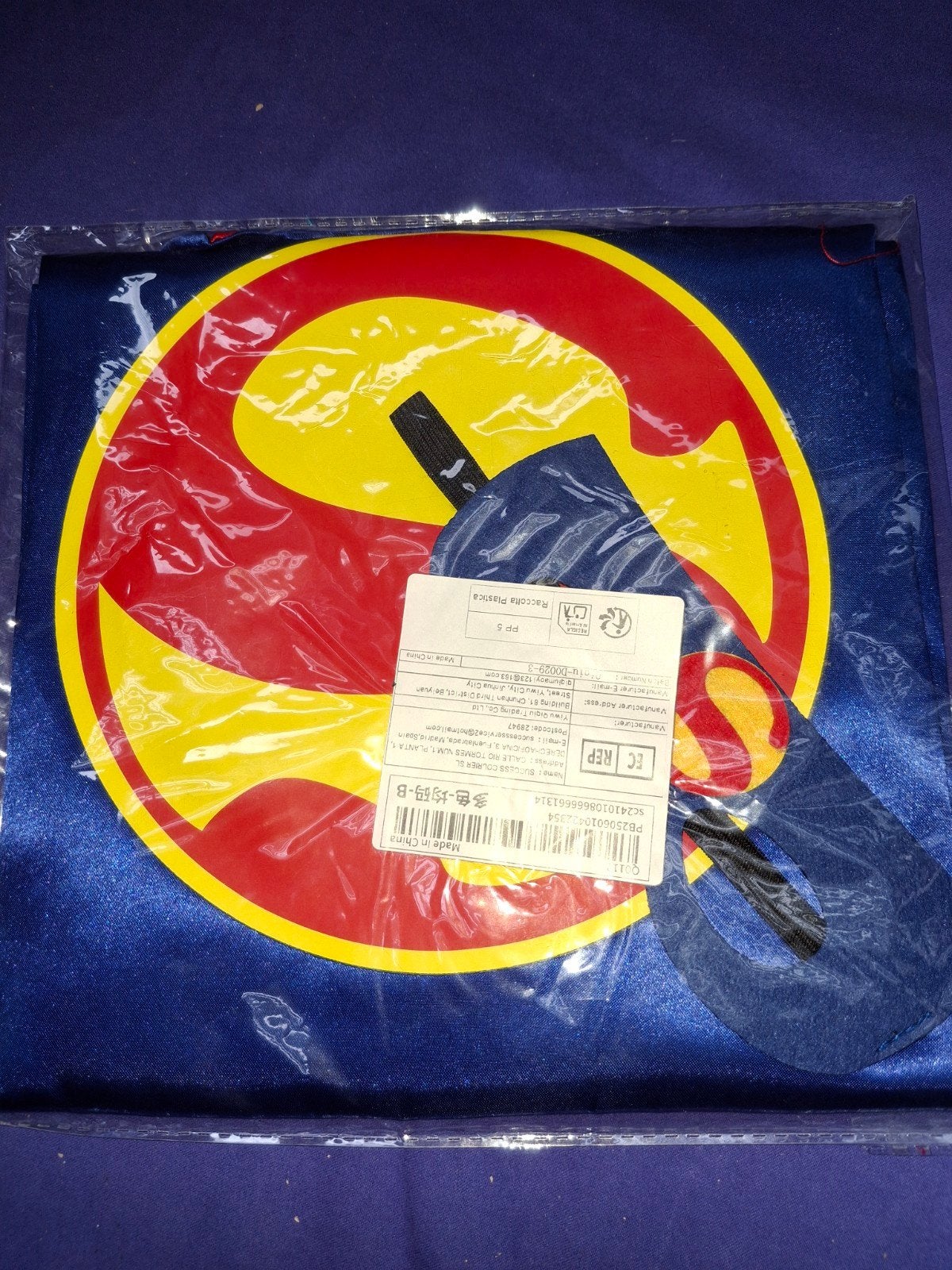 Nieuwe cape Superman.& Batman met maskers, Ophalen of Verzenden, Nieuw