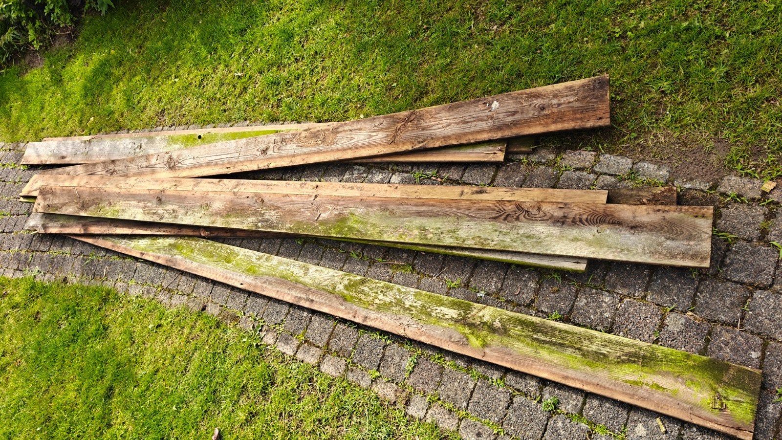Gebruikte planken voor vuurkorf of klusjes, Doe-het-zelf en Verbouw, Hout en Planken, Gebruikt, Minder dan 25 mm, Ophalen of Verzenden
