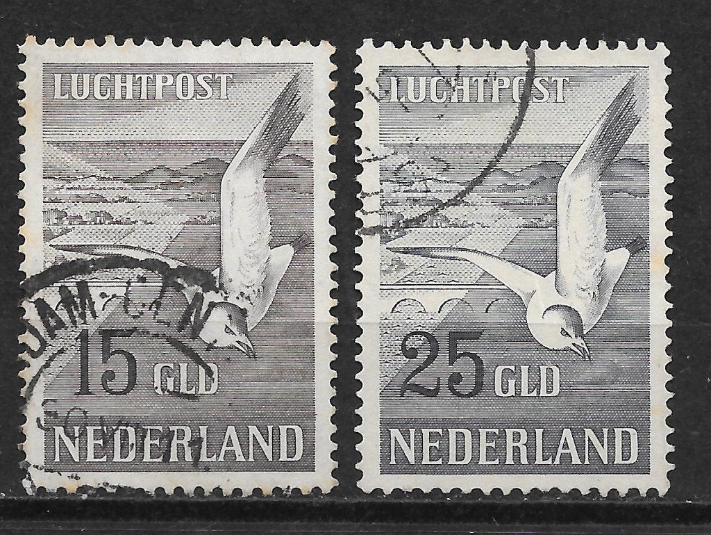 Luchtpost 12-13 gebruikt cw 250,00, Ophalen of Verzenden