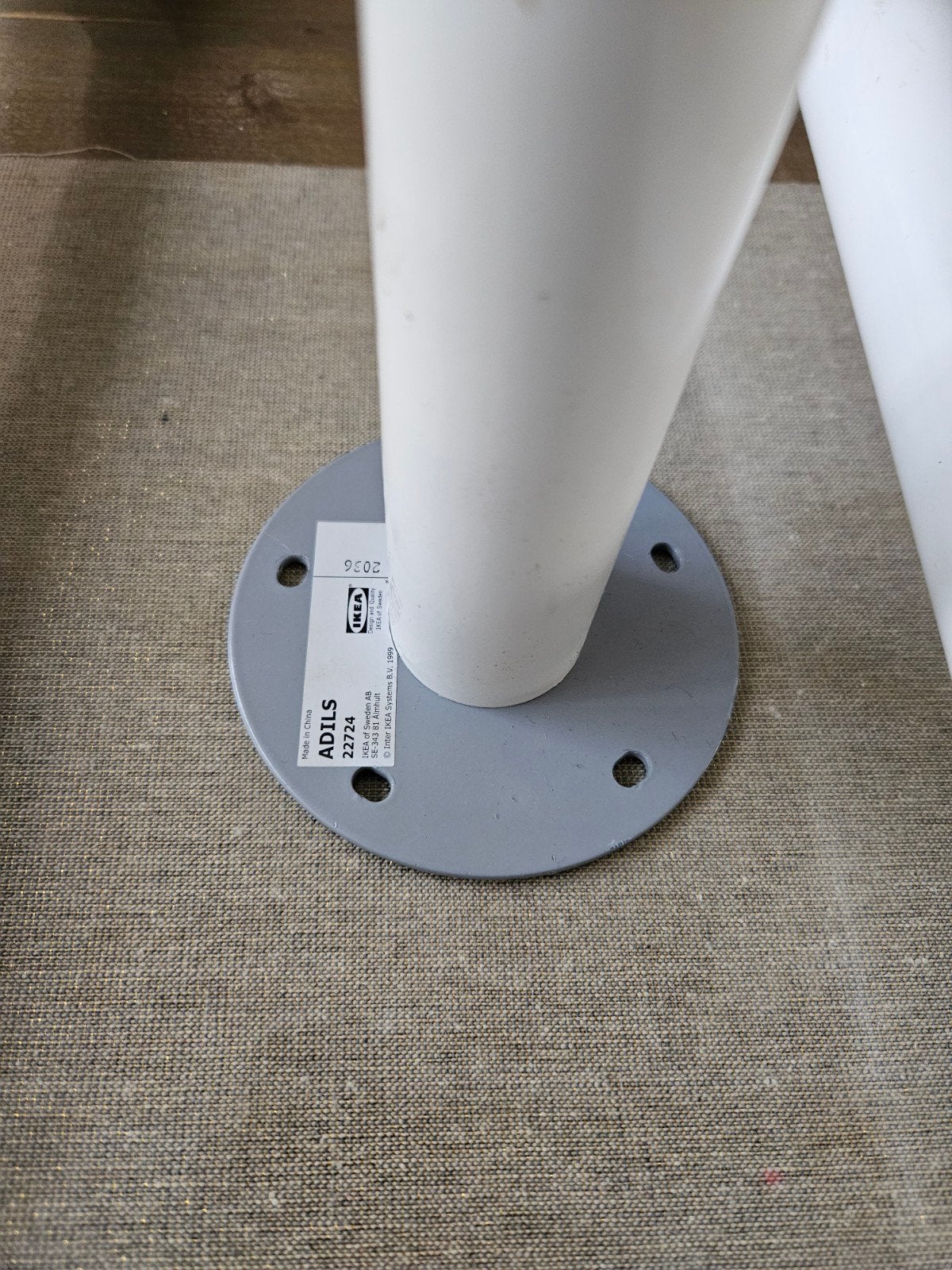 IKEA tafelpoten, Huis en Inrichting, Tafelonderdelen, Gebruikt, 50 tot 100 cm, Rond, 50 tot 100 cm