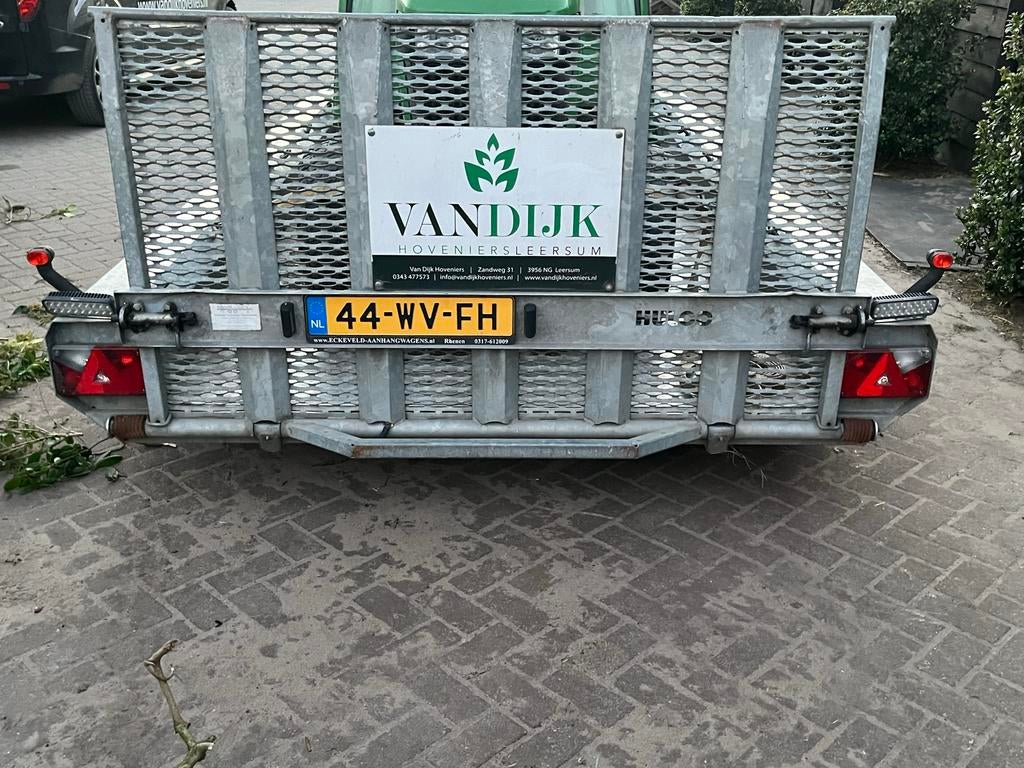 Hulco Machinetransporter - Robuuste Aanhanger, Ophalen, Gebruikt