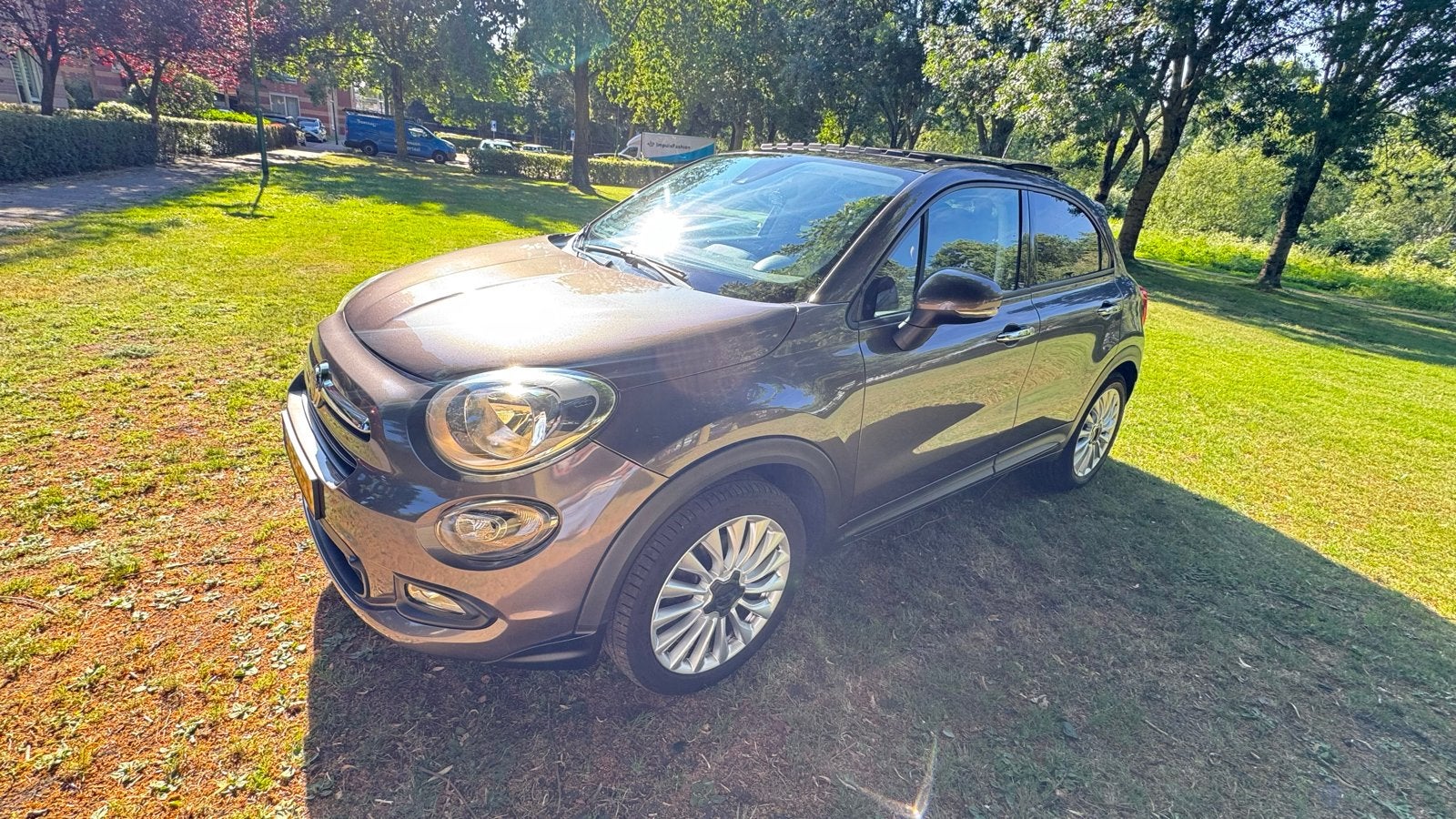 Fiat 500X 1.4 Turbo Multiair 16V 140pk 2016 Bruin, Voorwielaandrijving, 1295 kg, 4 cilinders, Bruin