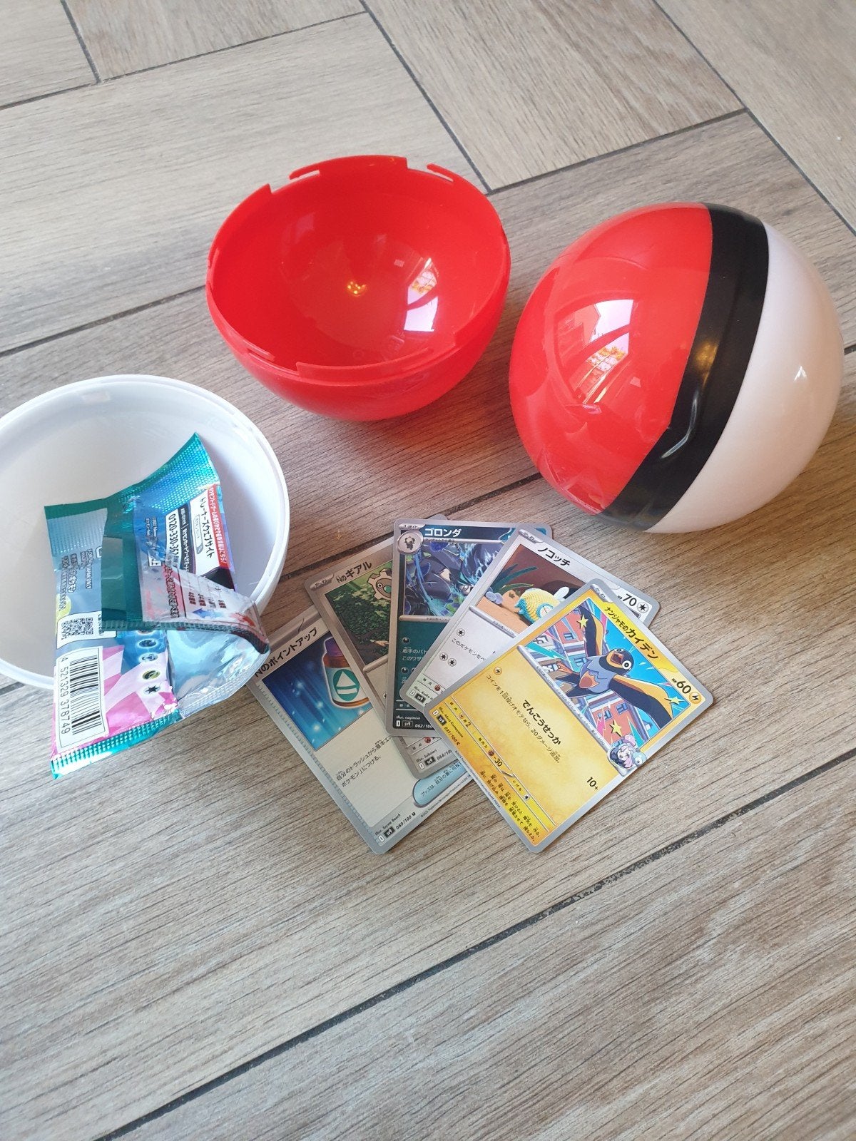 Japanse Pokémon kaarten en Pokéballen set, Ophalen of Verzenden, Nieuw, Meerdere kaarten