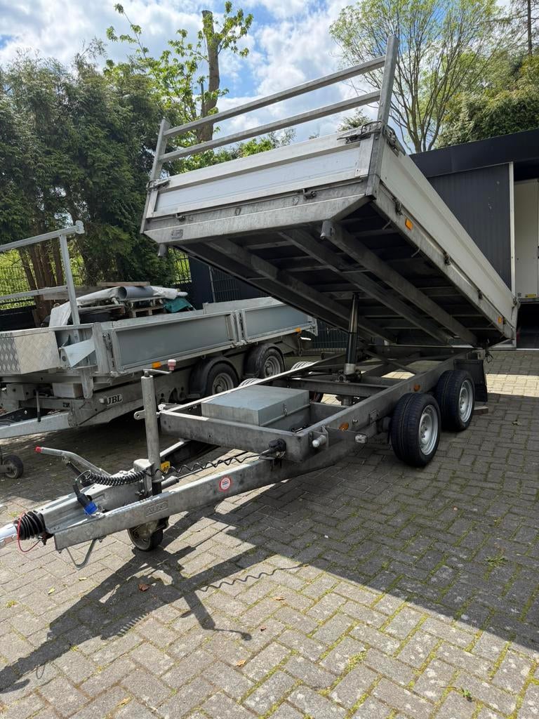 Saris 3 zijdige kipper 3,5ton rijplaten 2019 i z g st, Ophalen, Gebruikt