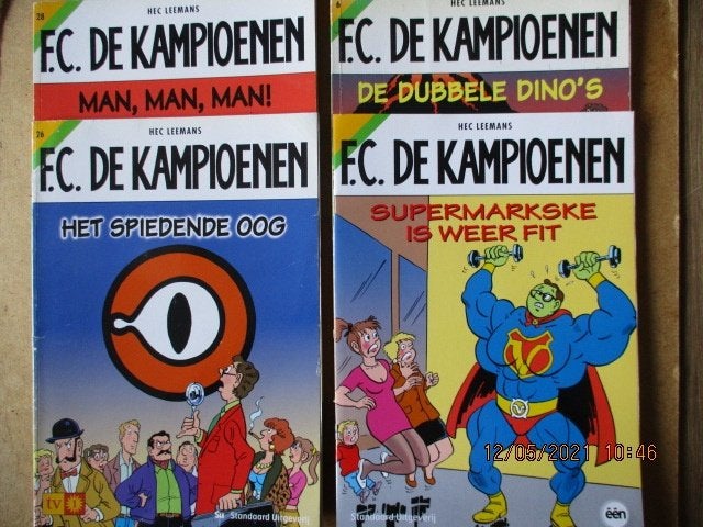 adv2037 fc de kampioenen, Eén stripboek, Ophalen, Gelezen