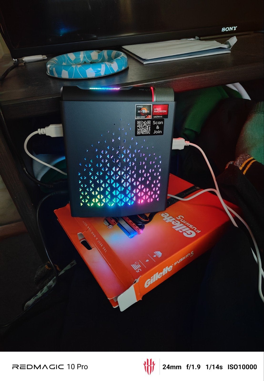Acermagic Mini PC Ryzen 7 5825U 32GB DDR4 512GB SSD, Computers en Software, 32 GB, Acermagic, Zo goed als nieuw, Gaming