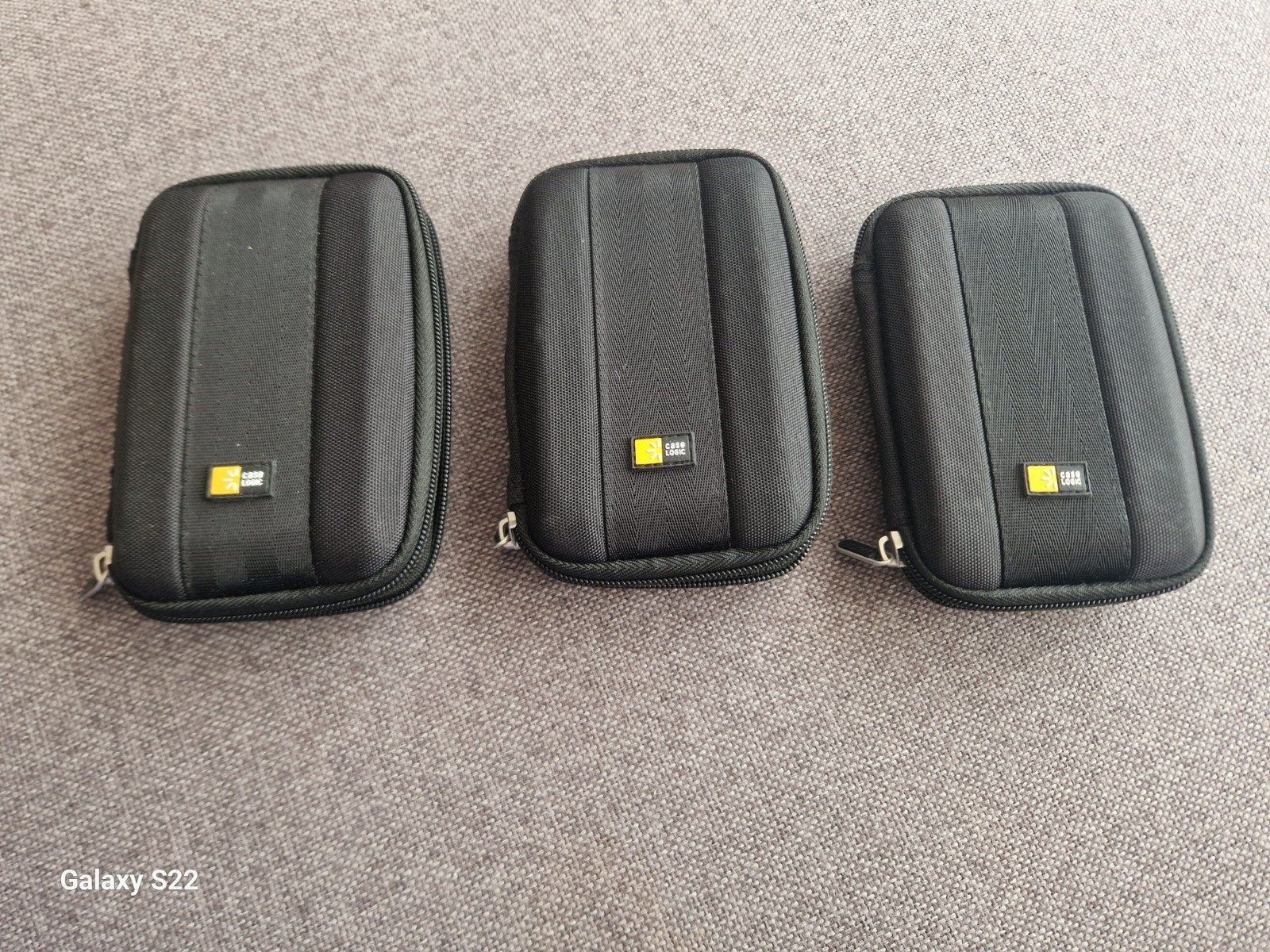 3x Case Logic hardcase hoesjes voor externe harde schijf, Computers en Software, Laptophoezen, Ophalen, Gebruikt