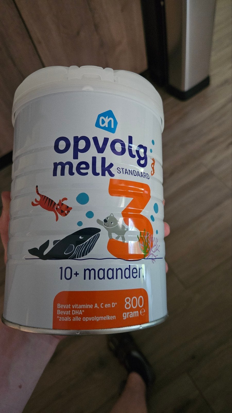 AH Opvolgmelk Standaard 3 (10+ maanden) - Dichte verpakking, Ophalen of Verzenden, Nieuw