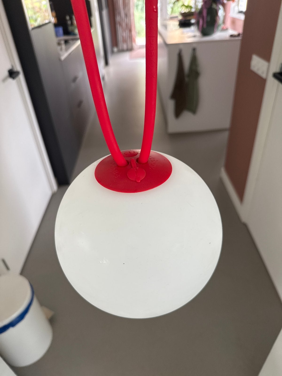 Fatboy oplaadbare lamp - Draagbare LED sfeerlamp, Led-lamp, Gebruikt, Dimbaar, Ophalen of Verzenden