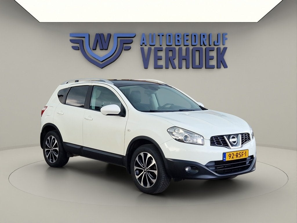 Nissan QASHQAI 1.6 Connect Edition Trekhaak - Panoramadak, Gebruikt, 1225 kg, 4 cilinders, Wit