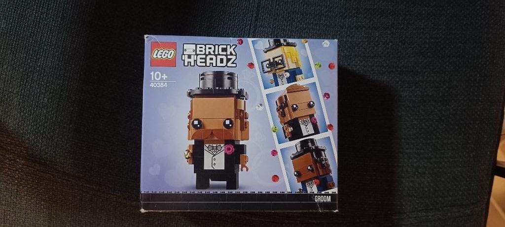 Lego bruid en bruidegom, BrickHeadz, Lego, Ophalen of Verzenden, Zo goed als nieuw
