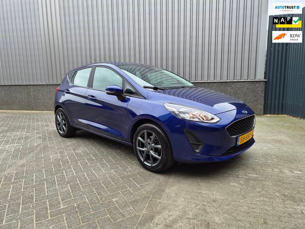 Ford Fiesta 1.1 Trend NAP, Heel zuinig, Carplay, Parkeer sen, Voorwielaandrijving, Blauw, 23 km/l, Origineel Nederlands