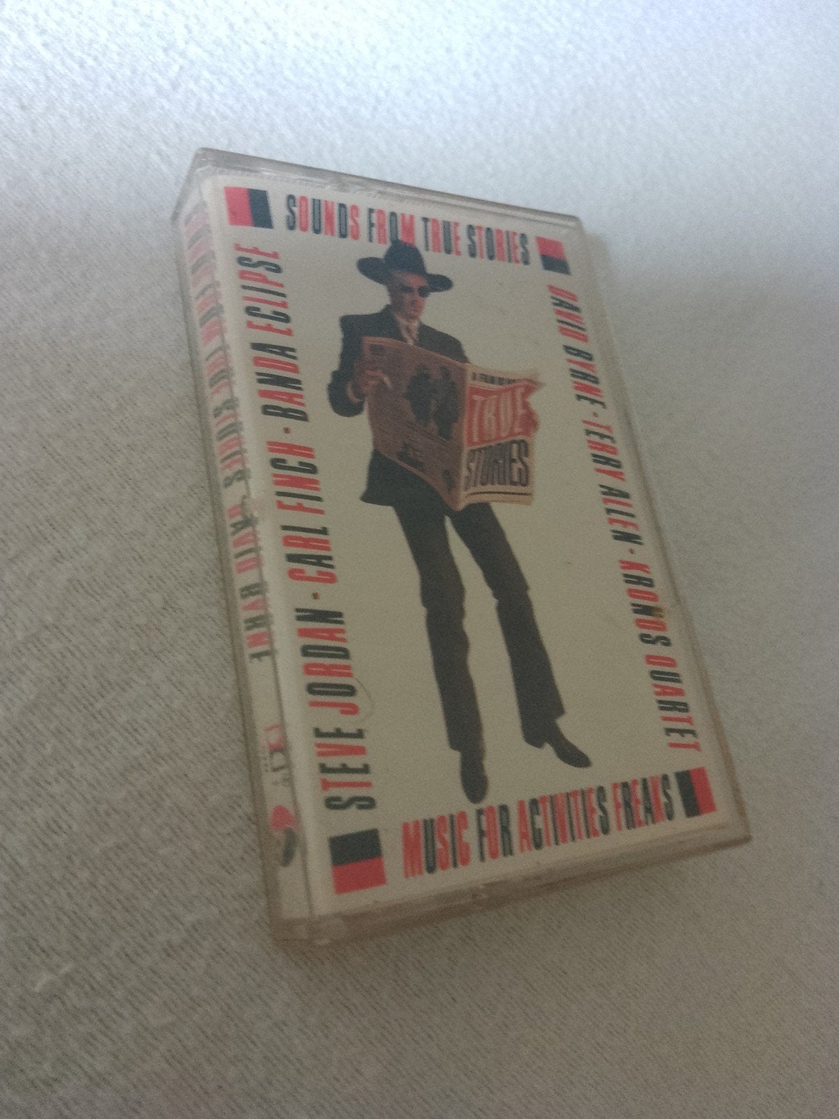 Originele cassetteband David Byrne/Terry Allen/Kronos Quarte, Cd's en Dvd's, Cassettebandjes, Ophalen of Verzenden, Zo goed als nieuw