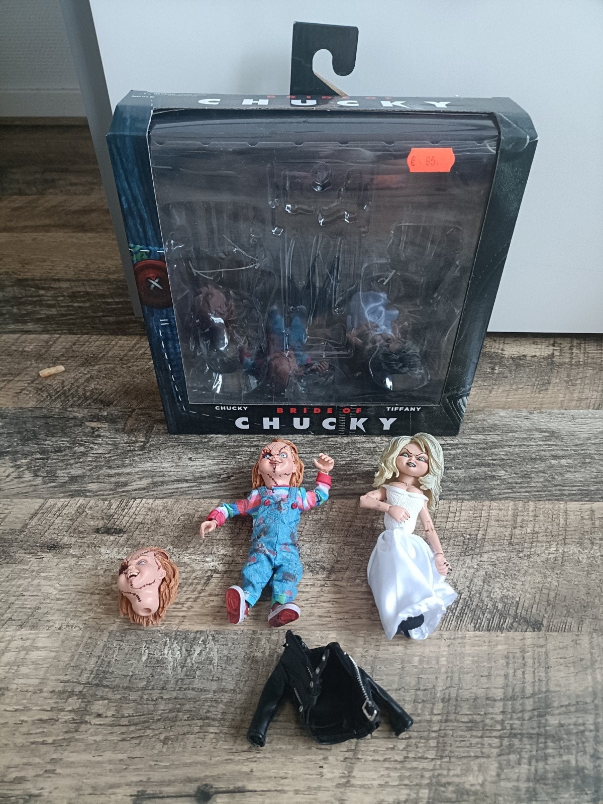 Chucky en Tiffany poppen - Bride of Chucky set, Kinderen en Baby's, Ophalen of Verzenden, Gebruikt, Overige typen