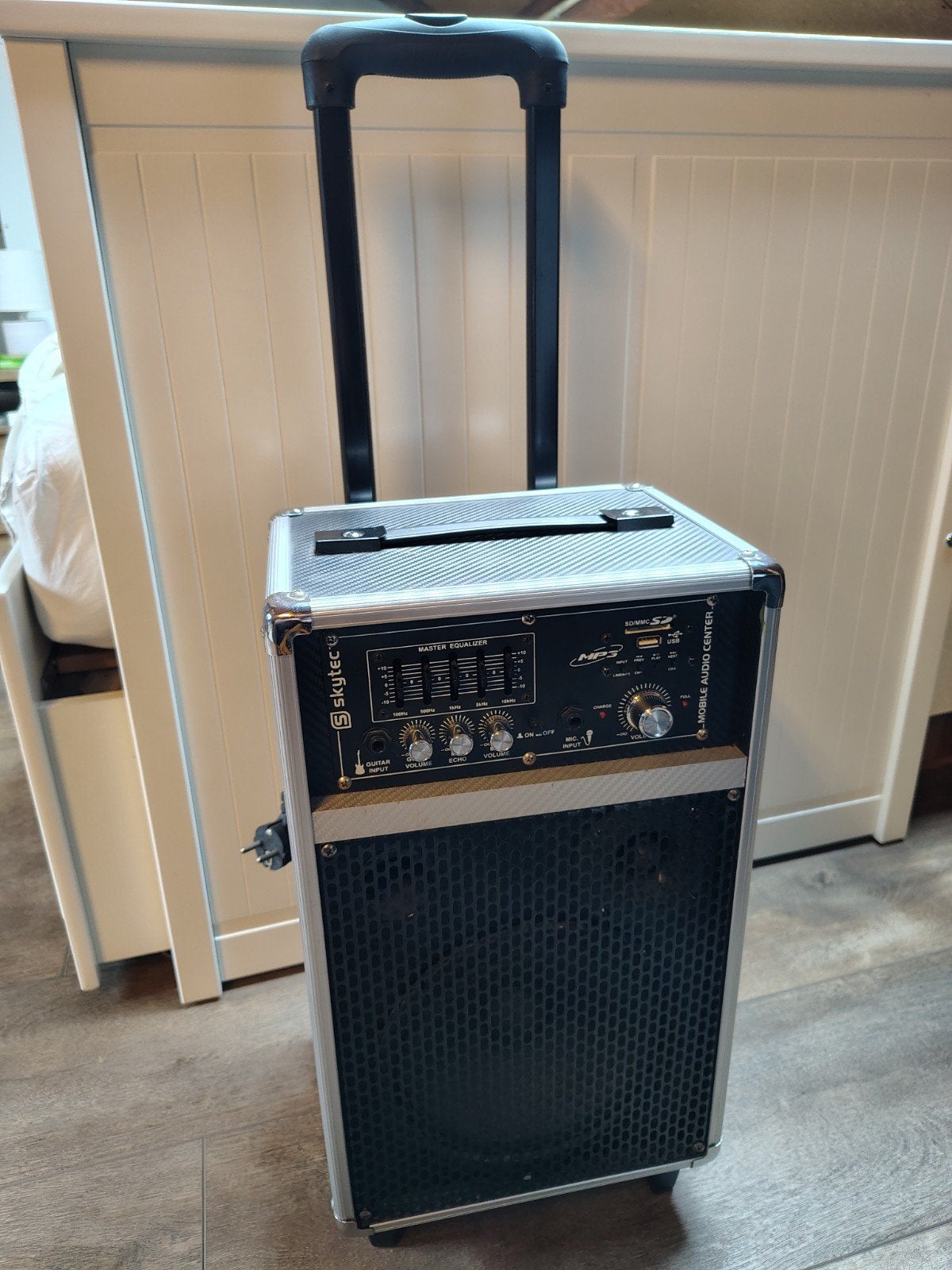 Skytec ST-080 Mobiele Audio Center - Actieve Speaker