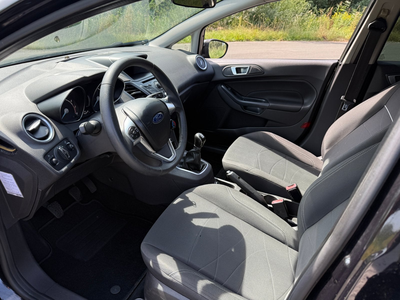 Ford Fiësta 1.0 5D 2014 | Dealer Ondr. | DB Riem VV. | Airco, Auto's, 40 €/maand, Zwart, 525 kg, Origineel Nederlands
