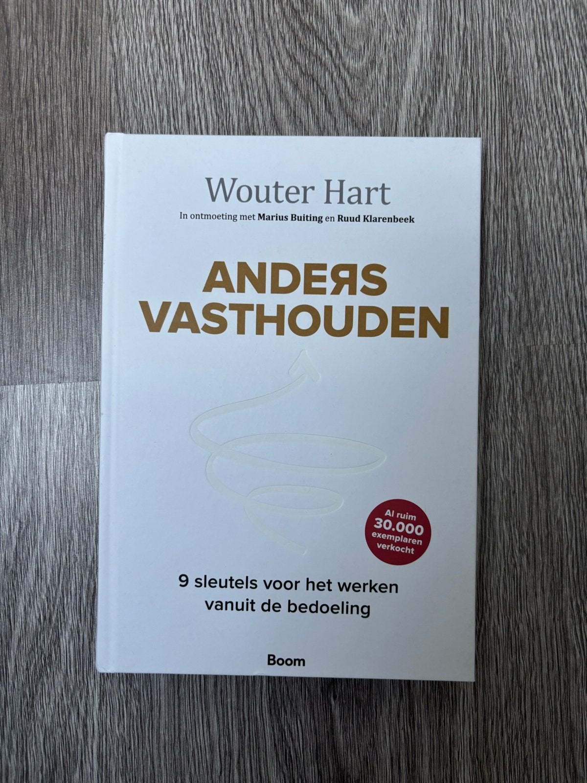 Anders Vasthouden - Wouter Hart (Boek), Boeken, Ophalen of Verzenden, Zo goed als nieuw, Nederland