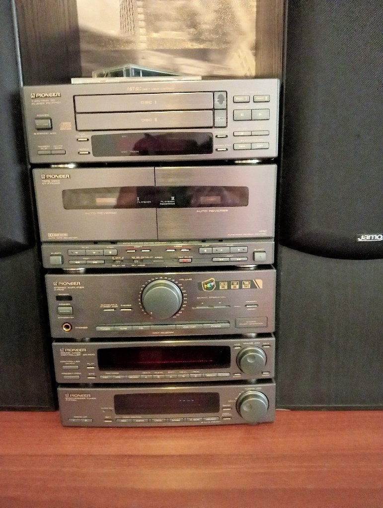 Pioneer midi stereo set, Audio, Tv en Foto, Ophalen, Cassettedeck, Losse componenten, Zo goed als nieuw