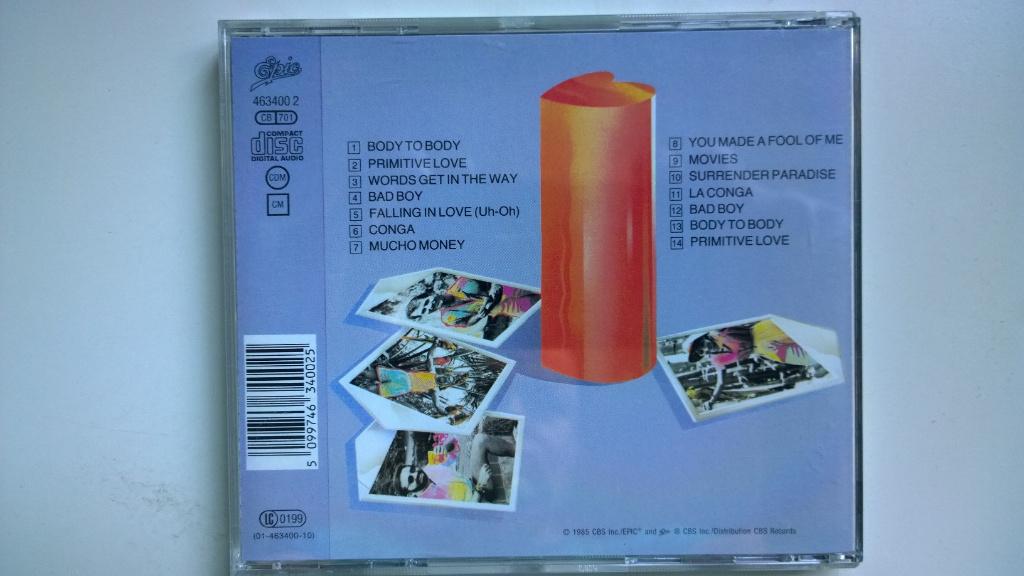 Miami Sound Machine - Primitive Love, Ophalen of Verzenden, Zo goed als nieuw