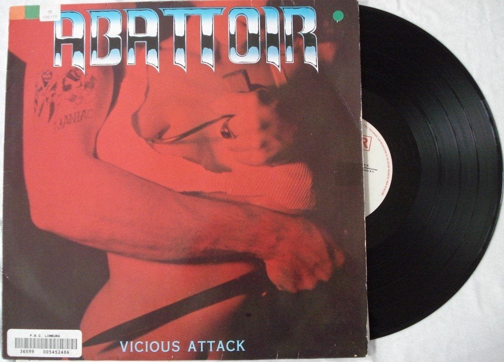 Abattoir - Vicious attack, LP, Gebruikt, Ophalen of Verzenden, 12 inch