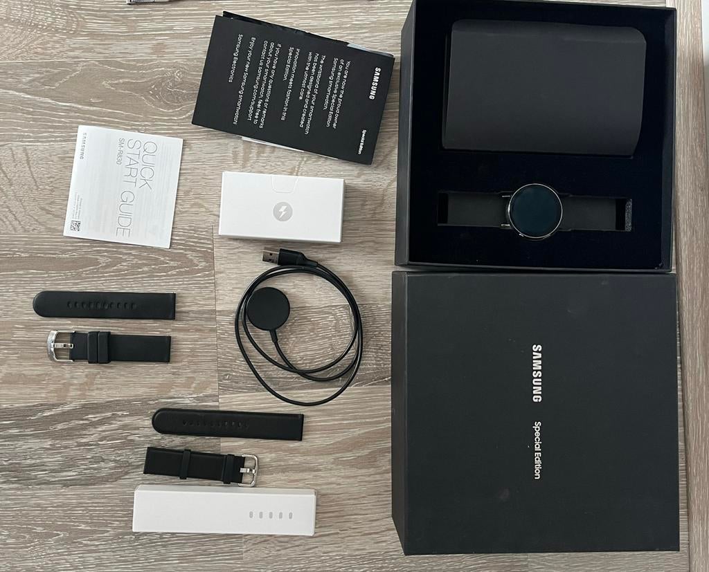 Samsung Galaxy Watch Active 2 Special Edition, Afstand, Zwart, Ophalen of Verzenden, Zo goed als nieuw