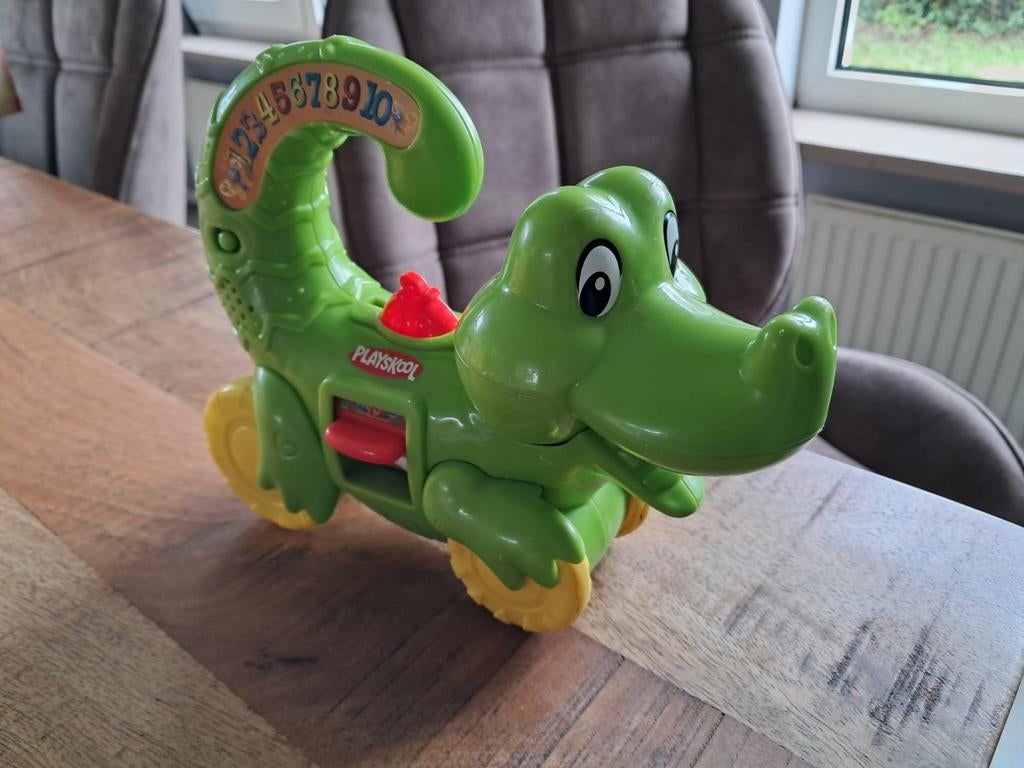 Playskool Educatieve Krokodil met Geluid en Nummers, Kinderen en Baby's, Speelgoed | Educatief en Creatief, Ophalen, Gebruikt