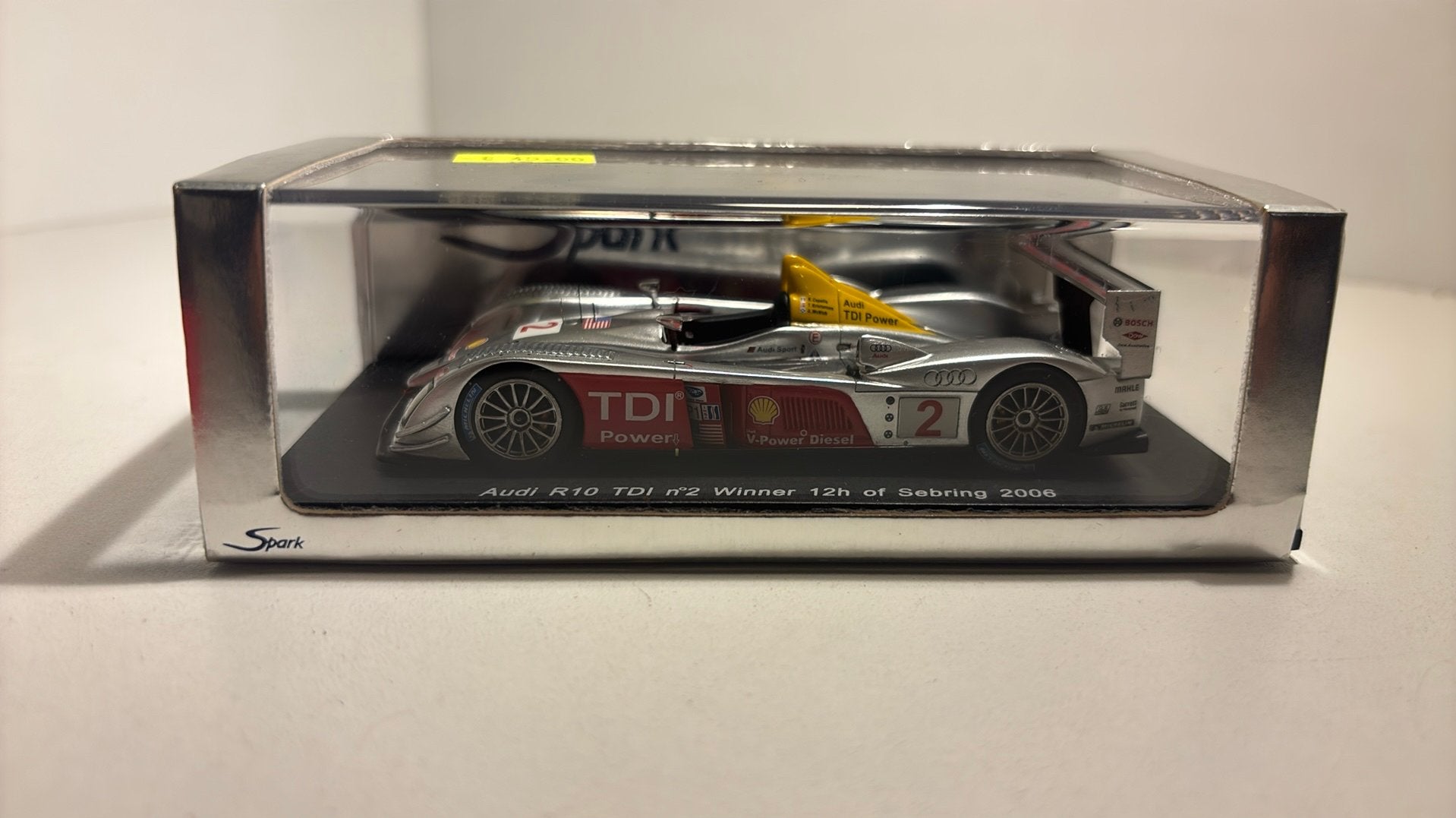 Audi r10 #2 winner 12h sebring 2006 spark 1.43, Overige merken, Auto, Ophalen of Verzenden, A