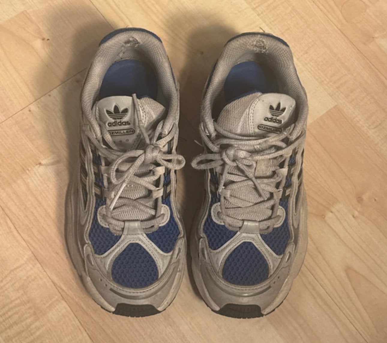 Adidas Ozmillen sneakers - Maat 37, Ophalen of Verzenden, Sneakers of Gympen, Grijs, Gedragen