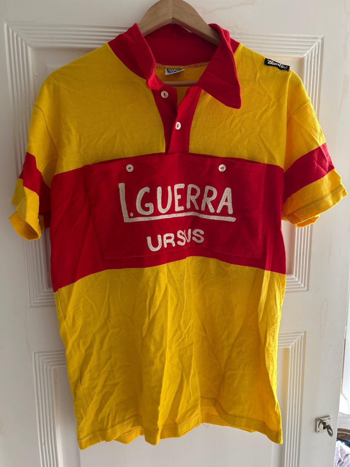 Eroica Santini I. Guerra Ursus Fietsshirt - Authentiek Origi, Fietsen en Brommers, Fietsaccessoires | Fietskleding, Gebruikt, Bovenkleding