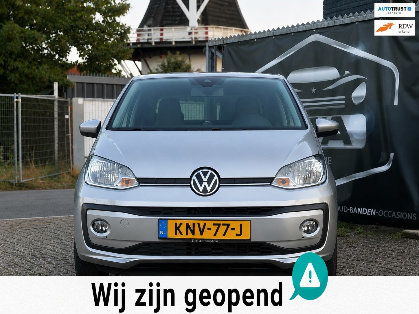 Volkswagen UP! 1.0, Auto's, Dealer onderhouden, 23 km/l, Bedrijf, Nieuw