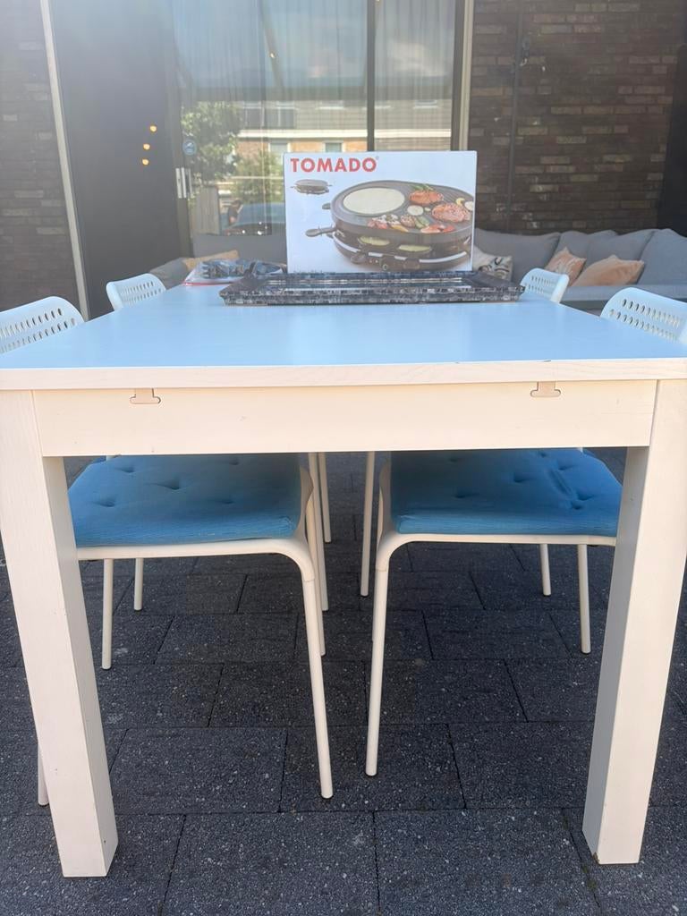 IKEA uitklapbare tafel, Huis en Inrichting, Tafels | Eettafels, Ophalen of Verzenden, Zo goed als nieuw, Rechthoekig, 50 tot 100 cm