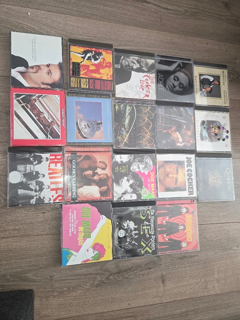 Schitterende cd's queen beatles george michael enzovoort, Ophalen of Verzenden, Zo goed als nieuw, Rock, Album