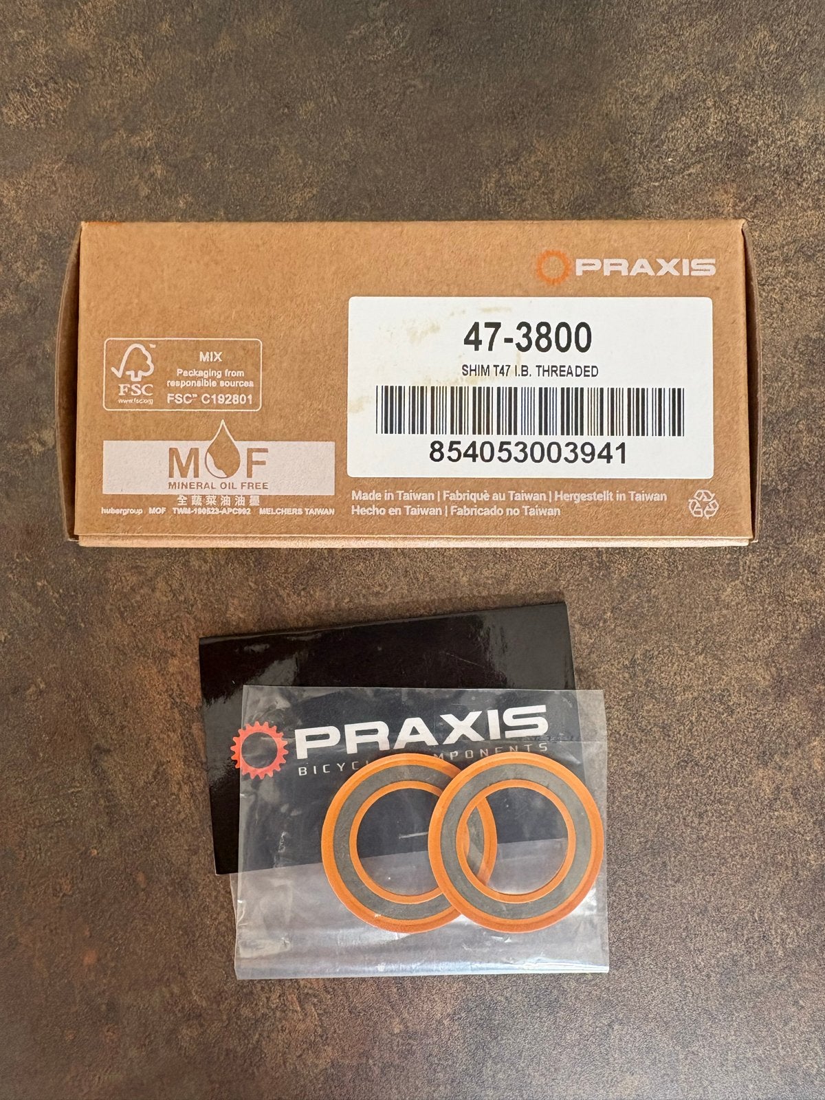 Trapas Praxis T47 I.B. Threaded, Fietsen en Brommers, Overige materialen, Overige typen, Nieuw, Ophalen of Verzenden