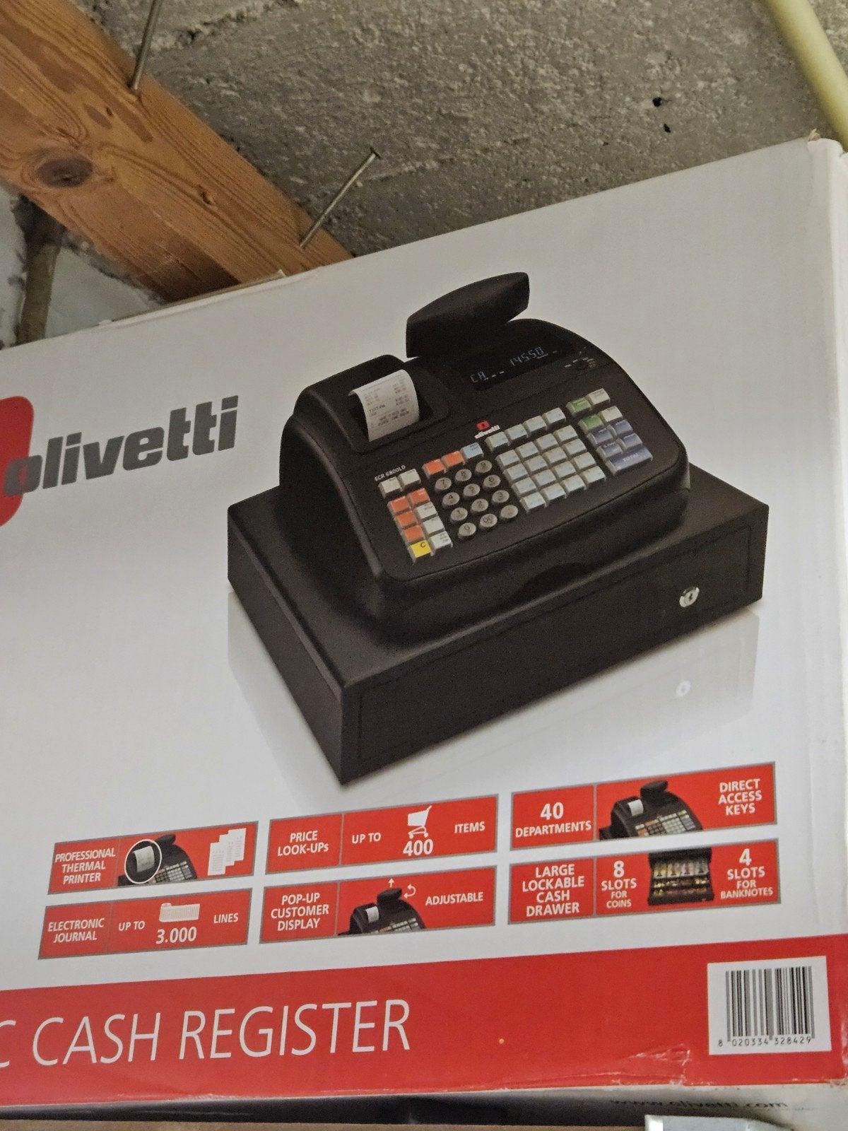 Olivetti ECR 6800LD, Ophalen of Verzenden
