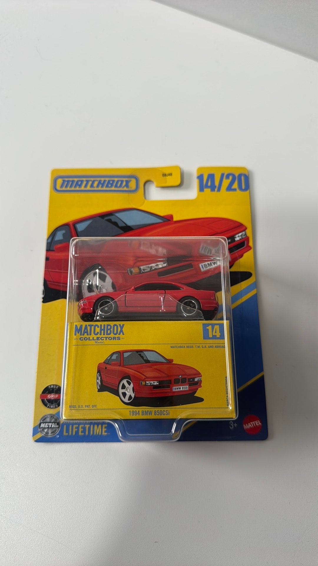 Matchbox 1994 BMW 850CSI - Collectors 14/20, Ophalen of Verzenden, Nieuw, Auto