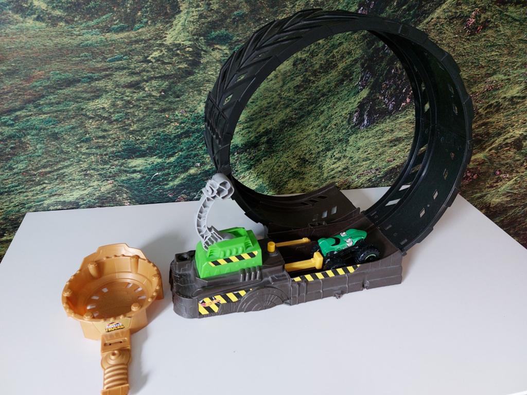 Hot Wheels racebaan met looping, Gebruikt, Ophalen of Verzenden, Hot Wheels, Met looping