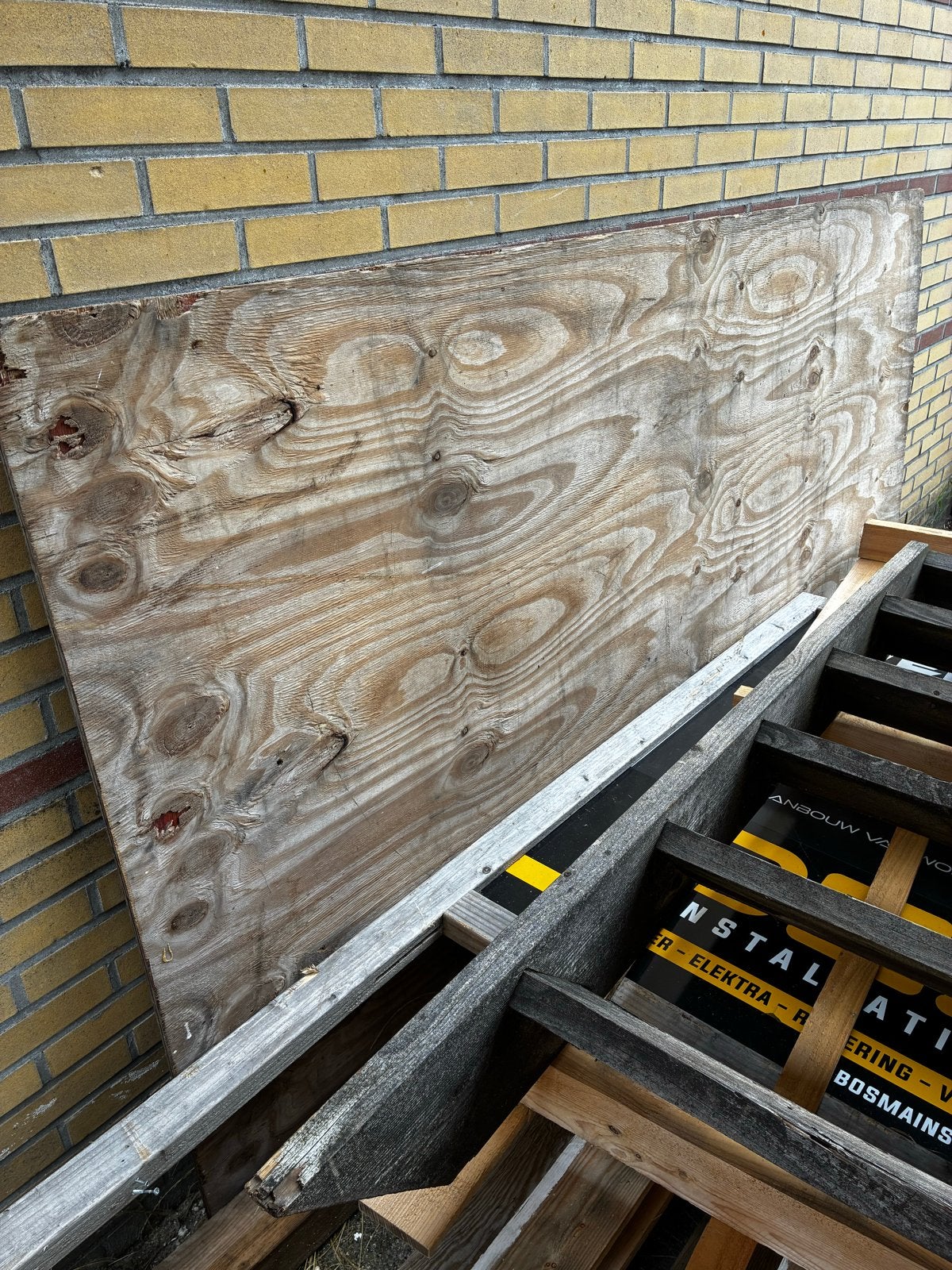 Underlayment Houten Plaat 12mm - 2520x1280mm, Ophalen, Gebruikt, Minder dan 25 mm, Overige typen