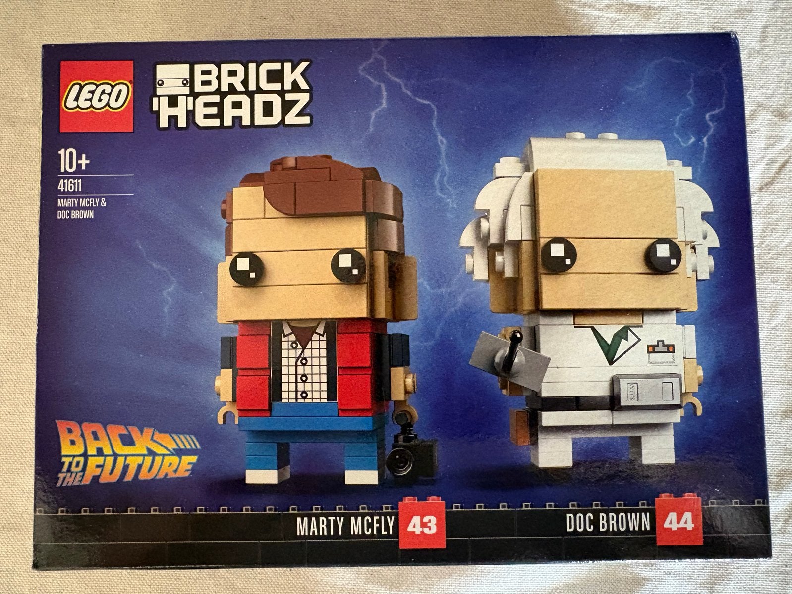 Lego BrickHeadz 41611 Marty McFly & Doc Brown NIEUW, Kinderen en Baby's, Speelgoed | Duplo en Lego, Nieuw, Lego, Complete set