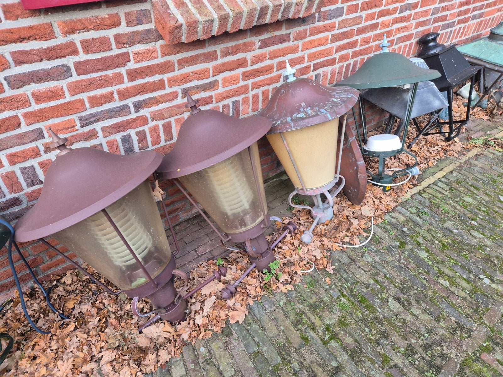 OGR HOGRO Armaturen Amsterdamse Ritter lantaarn Supermooi, Ophalen, Zo goed als nieuw, E27 (groot), Spaarlamp