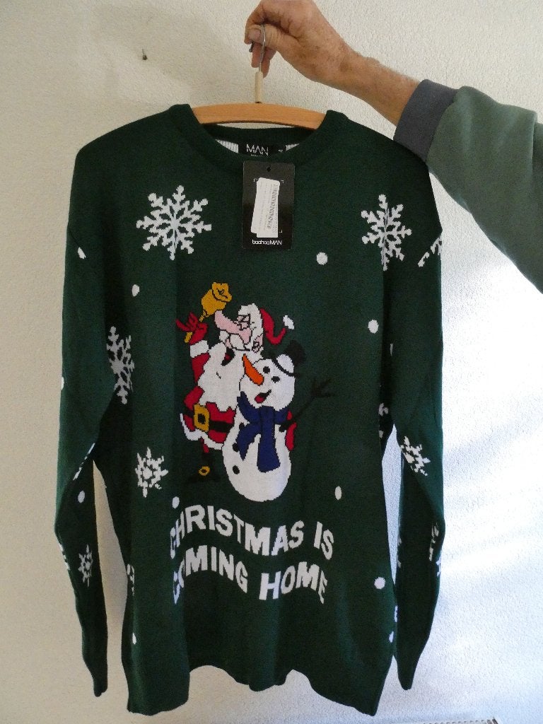 Kersttrui NIEUW, maat M Heren, Ophalen, Maat 48/50 (M), Nieuw, Boohooman