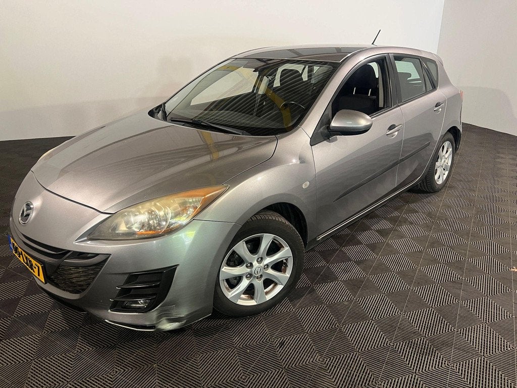 Mazda 3 1.6 CiTD Business, Auto's, Mazda, Voorwielaandrijving, Stof, Gebruikt, Zwart