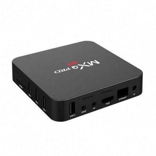 MXQ Pro 4K Android TV Box - Smart Media Player, Audio, Tv en Foto, Mediaspelers, Ophalen of Verzenden, Gebruikt, HDMI, Zonder harde schijf