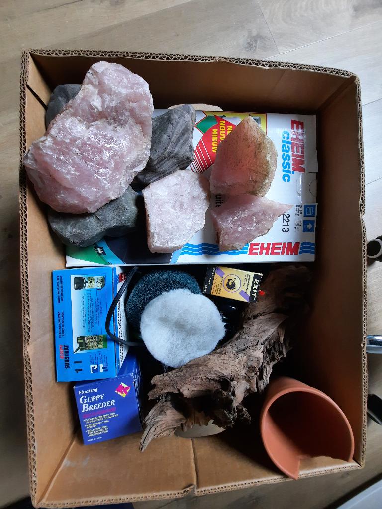 Aquarium atributen, Ophalen of Verzenden, Gebruikt, Overige typen, Overige merken