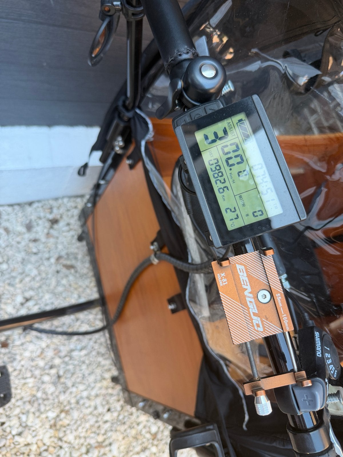 Cangoo bakfiets - Zo goed als nieuw met nieuwe batterij!, 4 kinderen of meer, Huif, Zo goed als nieuw, Ophalen