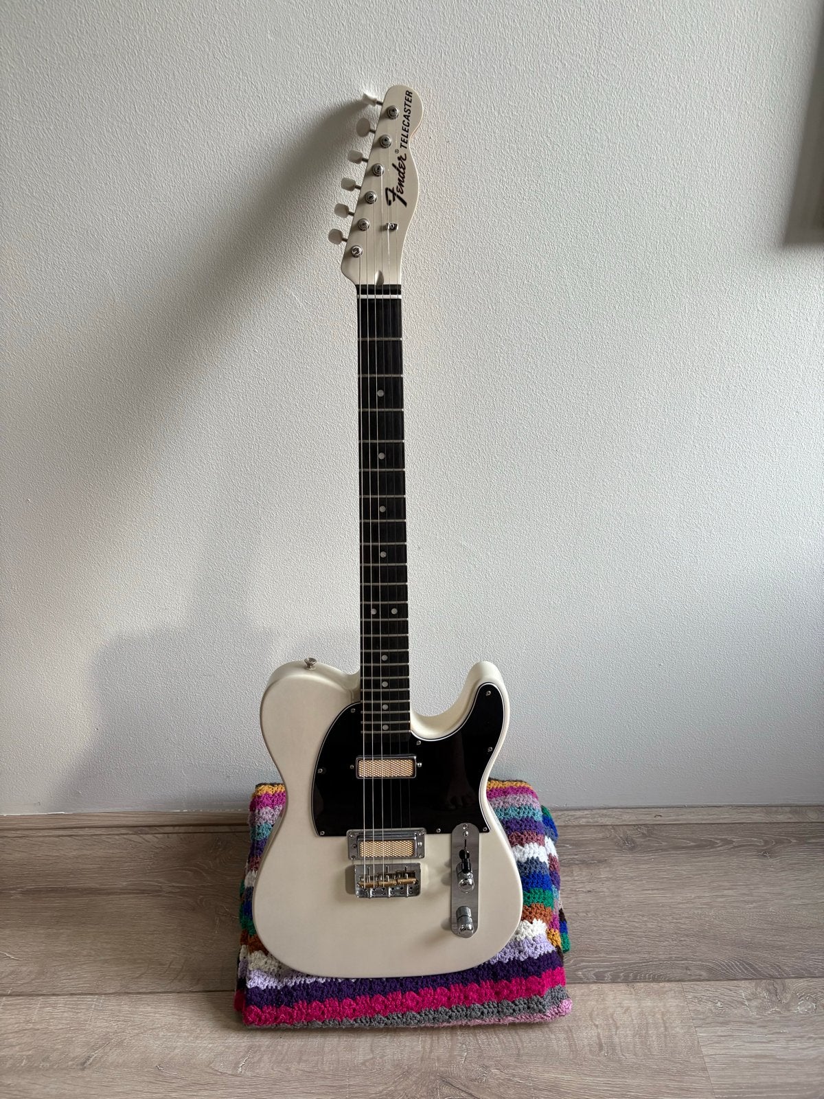 Fender gold foil Telecaster, Muziek en Instrumenten, Snaarinstrumenten | Gitaren | Elektrisch, Ophalen, Zo goed als nieuw, Solid body