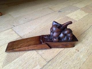 design houten deurstopper deurwig, Hout, Ophalen, Nieuw